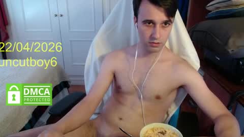 Snapshot of uncutboy6 chatting on 04.22.26 Uncut online show from 04.22.26