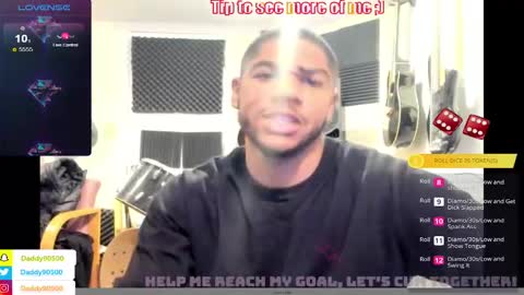 Snapshot of urnewdaddy90 chatting on 12.10.24 Big Daddy online show from 12.10.24