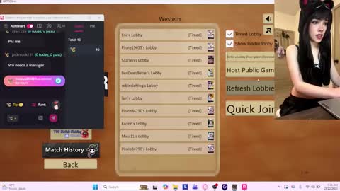 Snapshot of v1rtualsuccubi chatting on 10.22.25 Rosy online show from 10.22.25