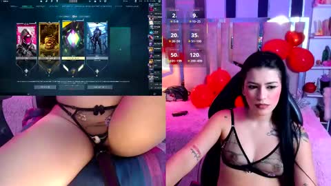Snapshot of valentinagames chatting on 02.16.25 Valentina online show from 02.16.25
