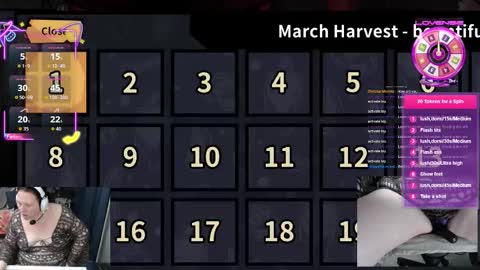 VelvetineSiren online show from 03.22.26