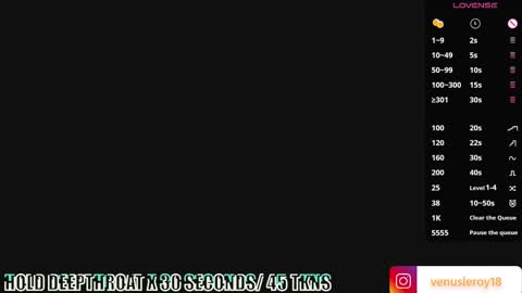 Snapshot of venus_leroy chatting on 02.15.25 Venus online show from 02.15.25