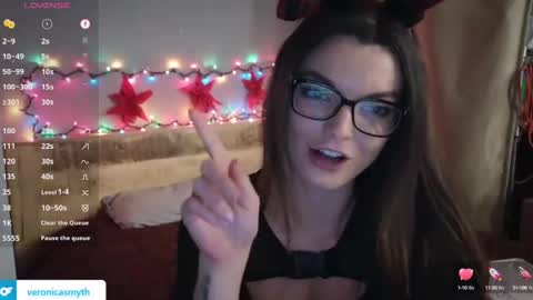 Snapshot of veronicasmyth chatting on 12.21.24 Veronica 3 online show from 12.21.24