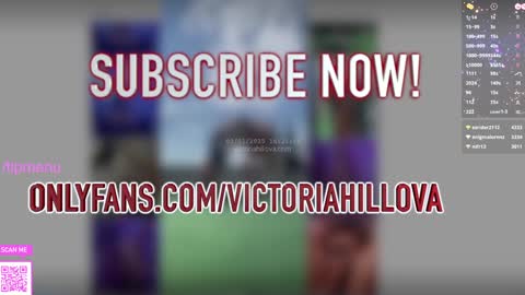 Victoria Hillova online show from 01.03.25