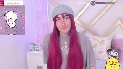 Snapshot of violettbloss chatting on 12.04.24 Violeta online show from 12.04.24
