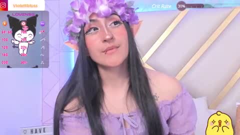 Snapshot of violettbloss chatting on 12.07.24 Violeta online show from 12.07.24