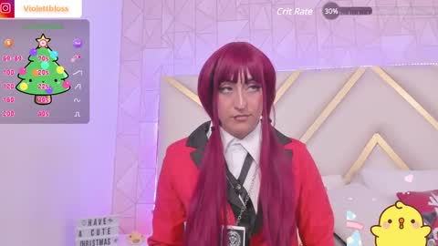 Snapshot of violettbloss chatting on 12.24.24 Violeta online show from 12.24.24