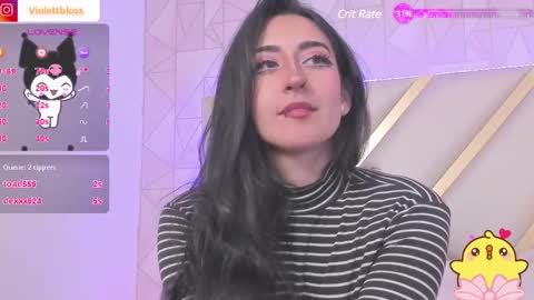 Snapshot of violettbloss chatting on 12.26.24 Violeta online show from 12.26.24