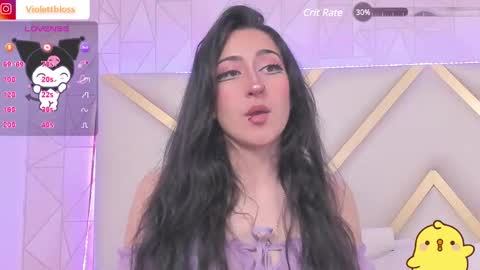 Snapshot of violettbloss chatting on 12.27.24 Violeta online show from 12.27.24