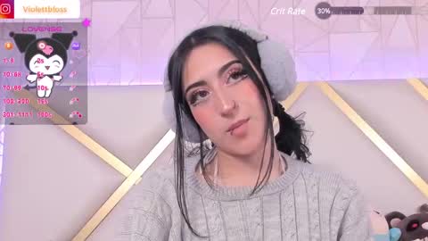 Snapshot of violettbloss chatting on 01.28.25 Violeta online show from 01.28.25