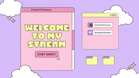 Violet Flowers online show from 01.12.26