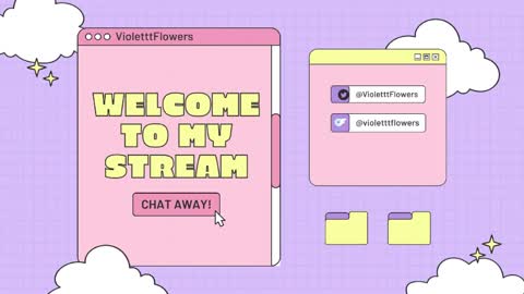 Violet Flowers online show from 03.21.26
