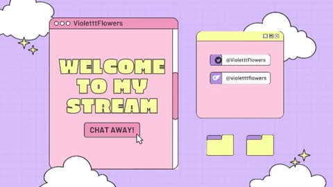 Violet Flowers online show from 06.23.26