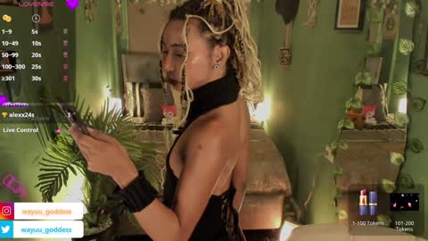Snapshot of wayuu_goddess chatting on 01.19.25 Wayuu Goddess 3 online show from 01.19.25