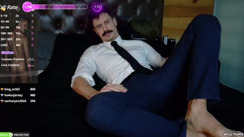 Snapshot of willyumx chatting on 12.11.24 William Miguel online show from 12.11.24