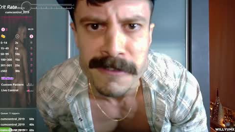 Snapshot of willyumx chatting on 12.14.24 William Miguel online show from 12.14.24