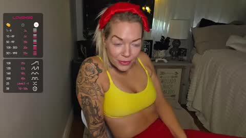 Yogiblondebangme online show from 10.30.25