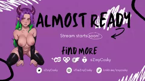 Ziny Cosky online show from 06.13.26
