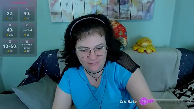 Snapshot of EverlyRays chatting on 07.24.26 EverlyRays online show from 07.24.26