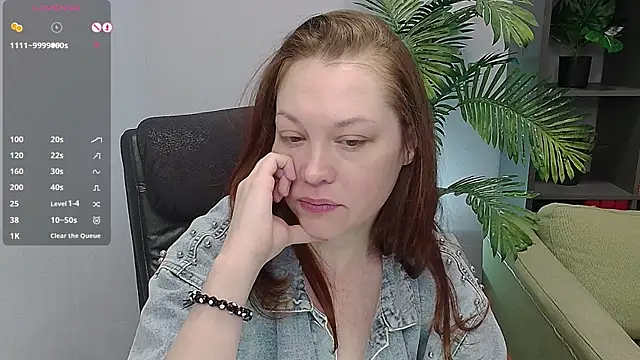 CutieGinger online show from 11.07.25