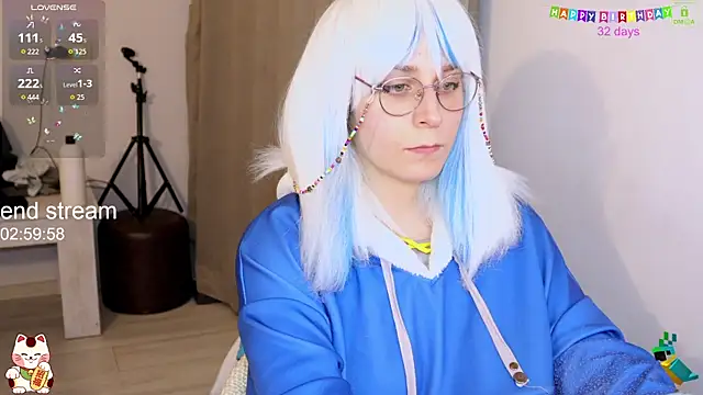 ShiroiFubuki online show from 01.18.26