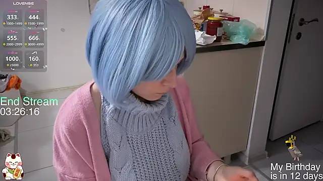 ShiroiFubuki online show from 02.08.26