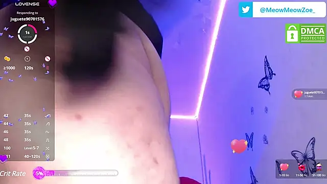 MeowMeowZoe online show from 01.06.25