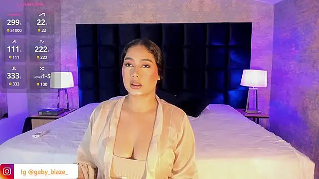 Gaby Blaze online show from 02.24.25