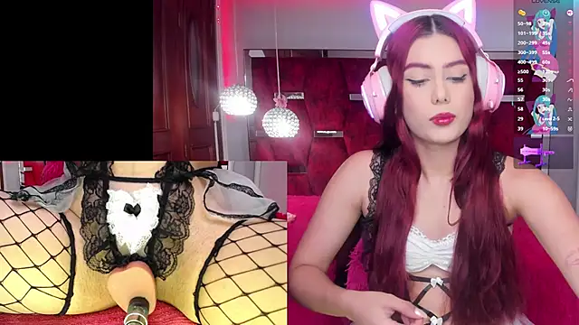 Snapshot of LiaGames chatting on 01.18.25 LiaGames online show from 01.18.25