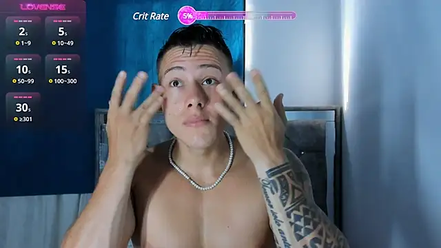 Muscle King Cum online show from 02.03.25