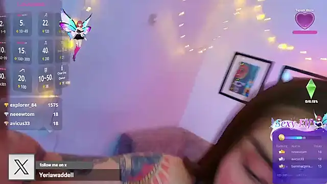 Yeriawaddell  online show from 02.26.25