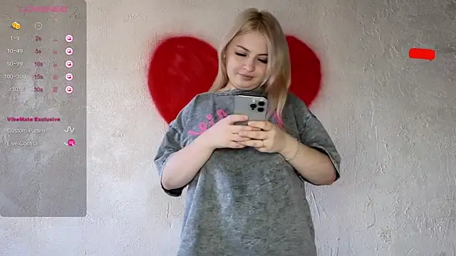 shy blondiee online show from 09.27.25