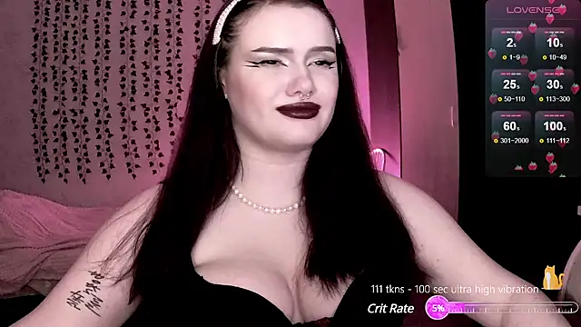 strawberry elfcat online show from 01.17.25