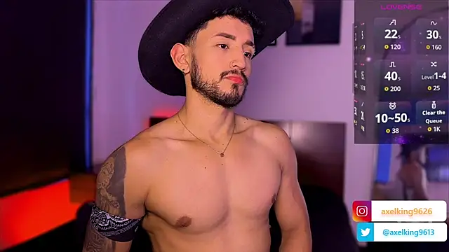 AxelKing1326 online show from 04.10.26