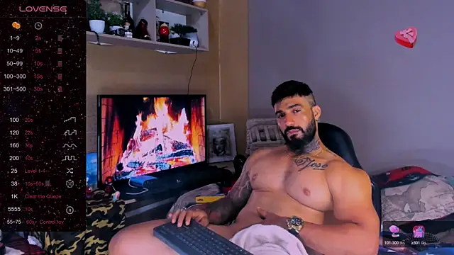 naugthy dominant online show from 12.08.24