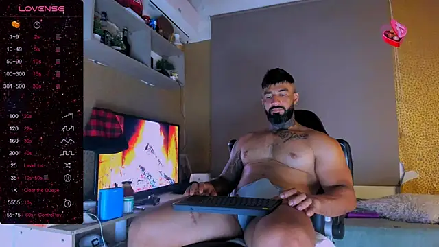 naugthy dominant online show from 12.17.24