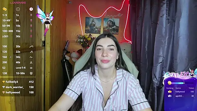 Fiery Brunette  online show from 01.01.25