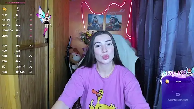 Fiery Brunette  online show from 01.25.25