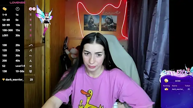 Fiery Brunette  online show from 02.01.25