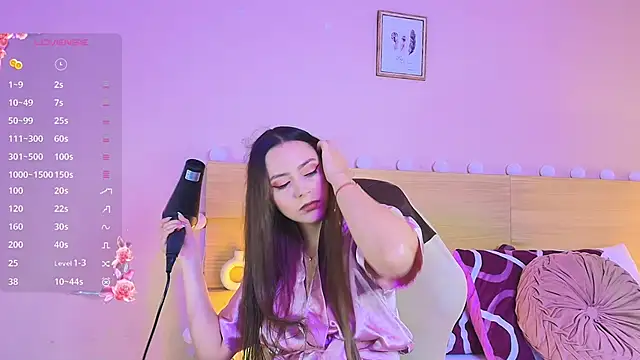 Snapshot of Keidancee chatting on 10.07.25 Keidancee online show from 10.07.25