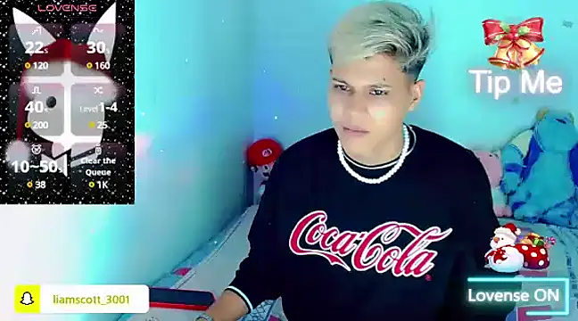 Liamscott  online show from 12.10.24