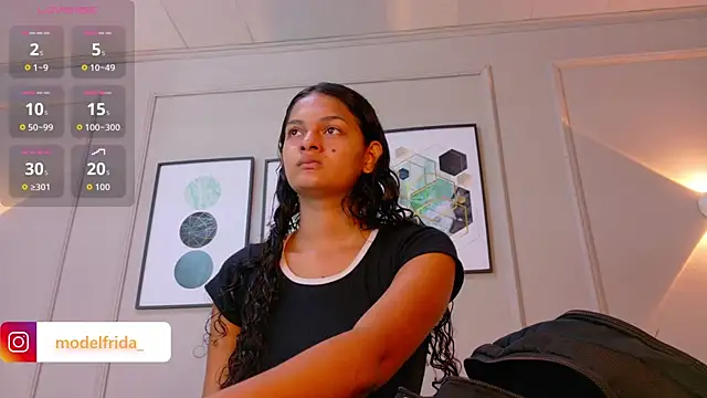 Snapshot of _frida1 chatting on 09.15.25 frida1 online show from 09.15.25