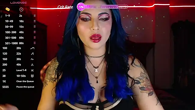 Snapshot of black_wiidow chatting on 02.14.25 black wiidow online show from 02.14.25