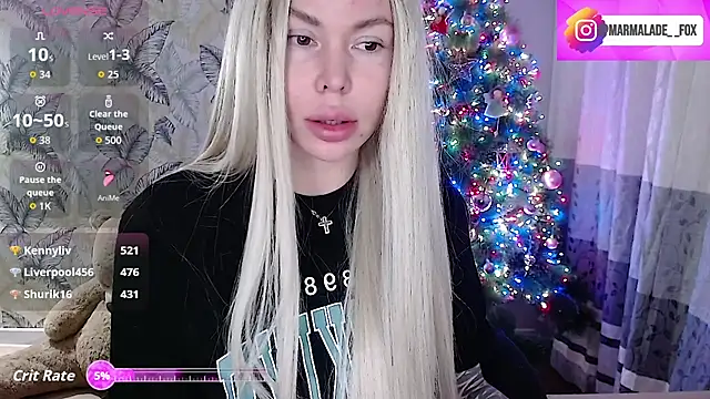 Marmalade Fox online show from 12.17.25