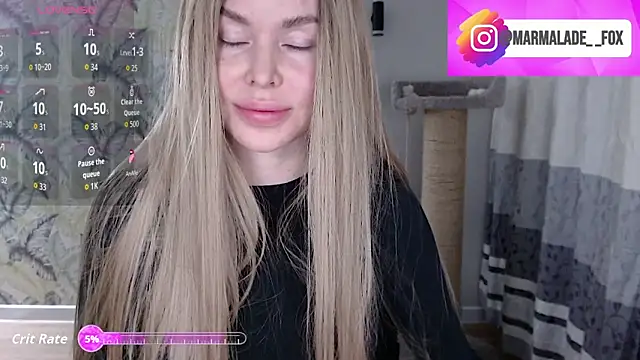 Snapshot of Marmalade_Fox chatting on 02.15.26 Marmalade Fox online show from 02.15.26