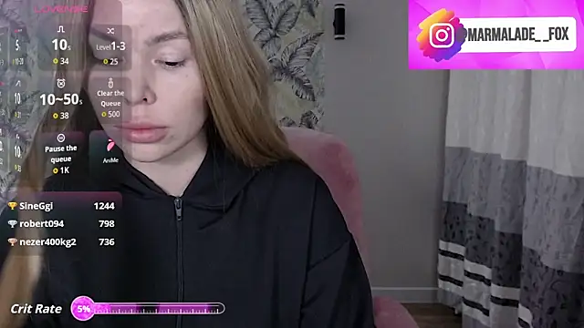 Marmalade Fox online show from 04.06.26