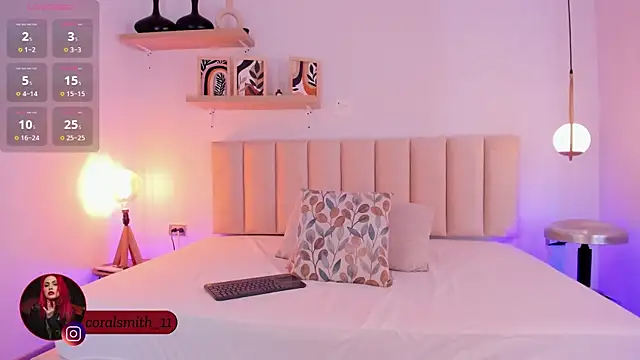 Snapshot of coralsmith11 chatting on 10.27.25 coralsmith11 online show from 10.27.25