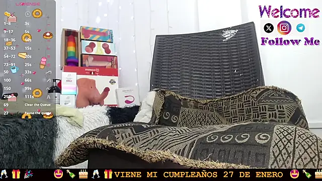 SofiaMadisson online show from 01.21.25