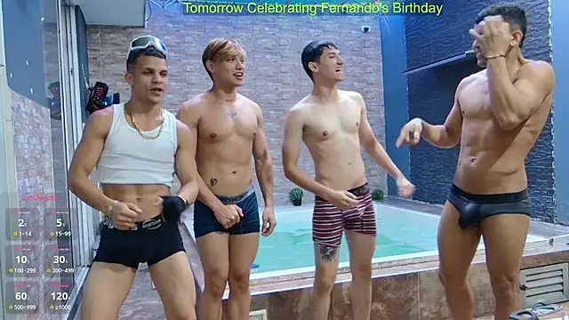 Boysgang sex online show from 12.28.24