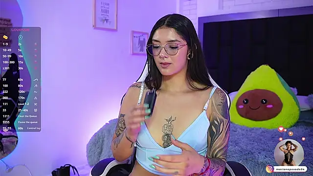 Snapshot of Marianamonroe_ chatting on 10.02.25 Marianamonroe online show from 10.02.25